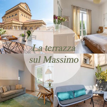 La Terrazza Sul Massimo Leilighet Palermo Eksteriør bilde