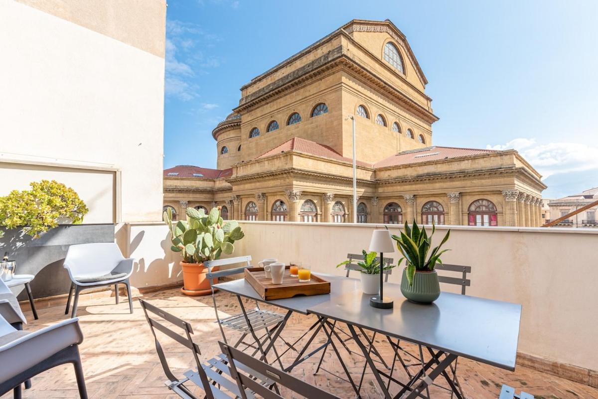 La Terrazza Sul Massimo Leilighet Palermo Eksteriør bilde