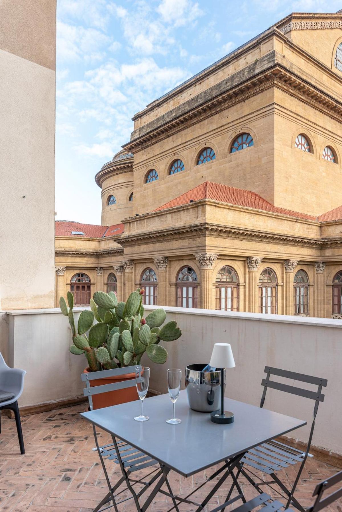 La Terrazza Sul Massimo Leilighet Palermo Eksteriør bilde